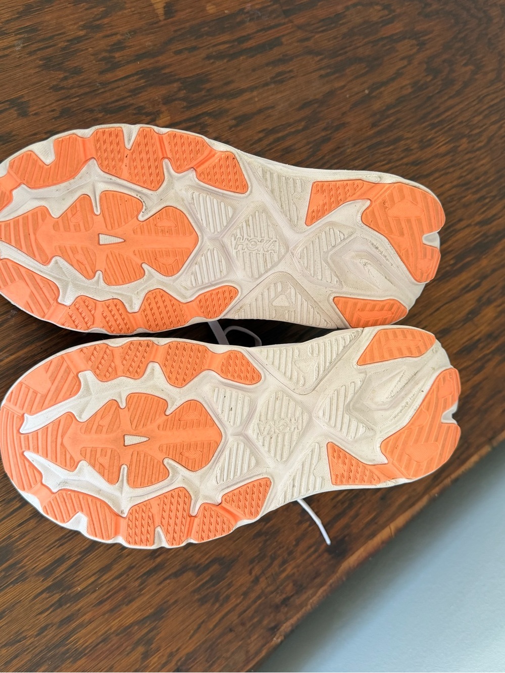Hoka Arahi 8, Lilac cream/ Leon cantaloupe (orange and purple) - Picture 12 of 15